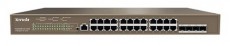 TENDA TEG5328P-24-410W 24port GbE LAN PoE (370W) L3 menedzselhető switch Iroda és számítástechnika - Hálózat - Switch - 394810