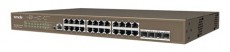 TENDA TEG5328P-24-410W 24port GbE LAN PoE (370W) L3 menedzselhető switch Iroda és számítástechnika - Hálózat - Switch - 394810