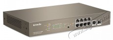 TENDA TEG5310P-8-150W 8port GbE LAN PoE (130W) menedzselhető switch Iroda és számítástechnika - Hálózat - Switch - 434119