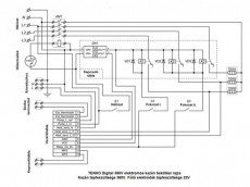 TENKO DKE 380V 9kW Digital 3 fázisú elektromos kazán Háztartás / Otthon / Kültér - Fűtés - Fali fűtőtest - 507339