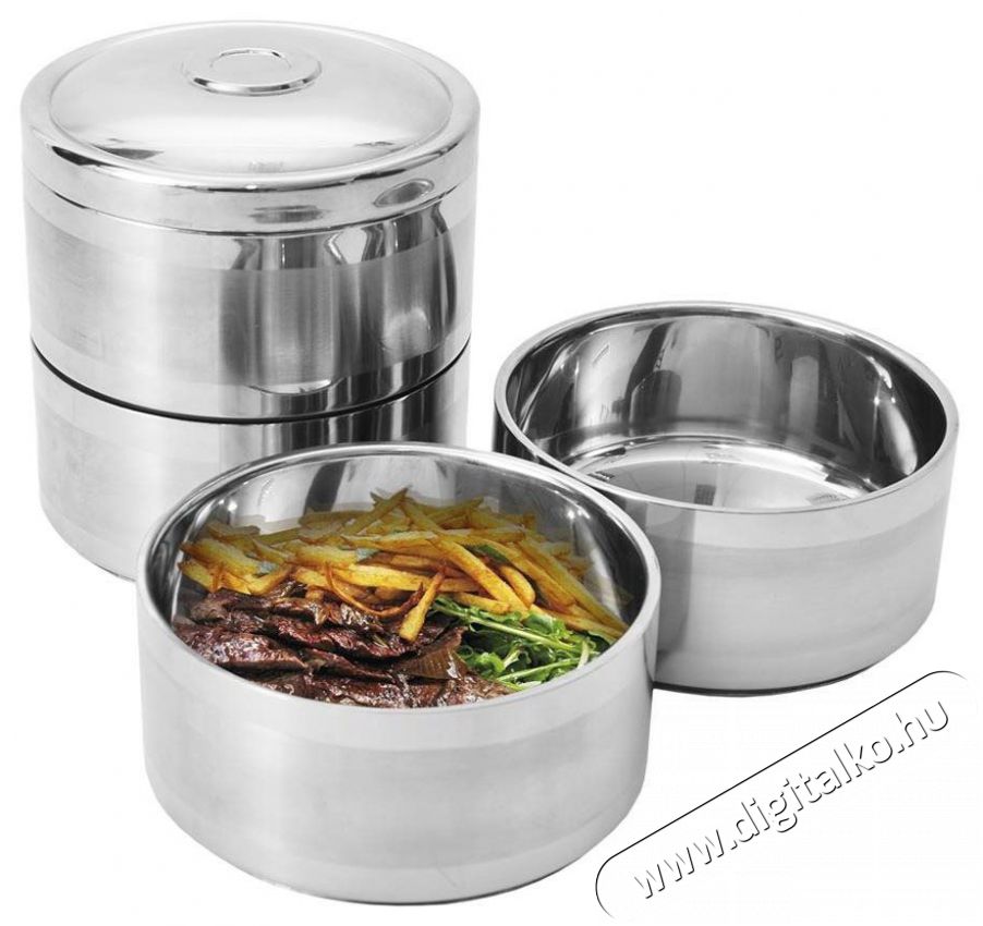 Termo rozsdamentes ac&eacute;l &eacute;telhord&oacute; n&eacute;gyr&eacute;szes, 16 cm Konyhai term&eacute;kek - Ed&eacute;ny - &Eacute;telt&aacute;rol&oacute; - 520945