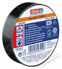 Tesa 20mx19mm fekete szigetelőszalag Újdonságok - Új termékek - 390677