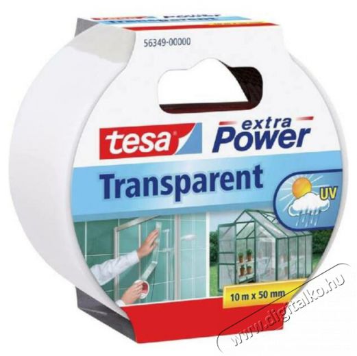 Tesa Extra Power 10mx50mm átlátszó szövetszalag Háztartás / Otthon / Kültér - Egyéb háztartási termék - 390569