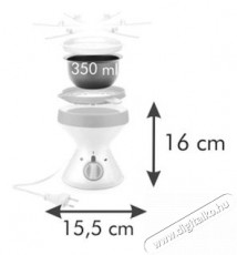 TESCOMA Csokoládé fondü DELÍCIA 630,101.00 Konyhai termékek - Konyhai eszköz - Egyéb konyhai eszköz - 520961