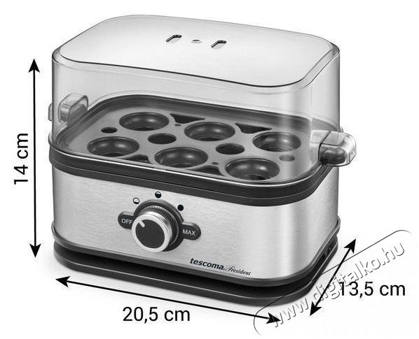 TESCOMA Elektromos toj&aacute;sfőző PRESIDENT 909100.00 Konyhai term&eacute;kek - Konyhai kisg&eacute;p (s&uuml;t&eacute;s / főz&eacute;s / hűt&eacute;s / &eacute;telk&eacute;sz&iacute;t&eacute;s) - Konyhai k&uuml;l&ouml;nlegess&eacute;g - 520969
