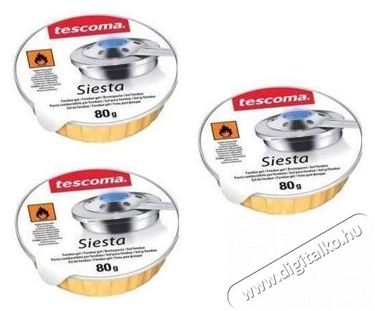 TESCOMA Fondue gel SIESTA, 3 db 707050.00 Egyéb / Konyhai kiegészítő Konyhai termékek - Egyéb / Konyhai kiegészítő - 520953