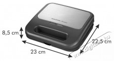 TESCOMA PRESIDENT 3in1 Konyhai kisgép (sütés / főzés / hűtés / ételkészítés) Konyhai termékek - Konyhai kisgép (sütés / főzés / hűtés / ételkészítés) - Melegszendvics / gofri sütő - 520951