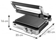 TESCOMA PRESIDENT Kontakt grill Konyhai termékek - Konyhai kisgép (sütés / főzés / hűtés / ételkészítés) - Kontakt grill sütő / sütőlap - 520957