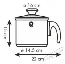 TESCOMA PRESTO 2 liter 728,718.00 Konyhai kisgép (sütés / főzés / hűtés / ételkészítés) Konyhai termékek - Edény - Fazék / lábas - 520962