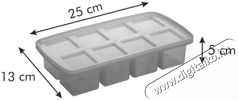 TESCOMA 308904.00 myDRINK j&eacute;gkockak&eacute;sz&iacute;tő, XXL kock&aacute;k Konyhai term&eacute;kek - Egy&eacute;b / Konyhai kieg&eacute;sz&iacute;tő - 526411