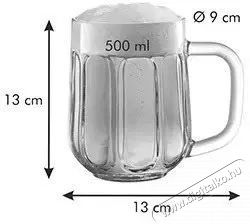 TESCOMA myBEER Icon 0,5 l poh&aacute;r Konyhai term&eacute;kek - Konyhai eszk&ouml;z - Egy&eacute;b konyhai eszk&ouml;z - 526419