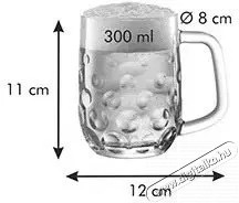TESCOMA myBEER Lupulus 0,3 l pohár Konyhai termékek - Konyhai eszköz - Egyéb konyhai eszköz - 526420