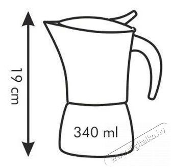 TESCOMA MONTE CARLO 6 cs&eacute;sze Konyhai term&eacute;kek - K&aacute;v&eacute;főző / k&aacute;v&eacute;&ouml;rlő / kieg&eacute;sz&iacute;tő - Kotyog&oacute; k&aacute;v&eacute;főző - 526383