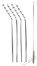 TESCOMA myDRINK Rozsdamentes acél szívószál, 4 db, tisztítókefével Konyhai termékek - Edény - Egyéb edény - 526428