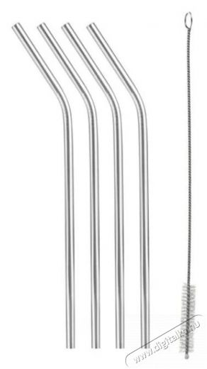 TESCOMA myDRINK Rozsdamentes ac&eacute;l sz&iacute;v&oacute;sz&aacute;l, 4 db, tiszt&iacute;t&oacute;kef&eacute;vel Konyhai term&eacute;kek - Ed&eacute;ny - Egy&eacute;b ed&eacute;ny - 526428