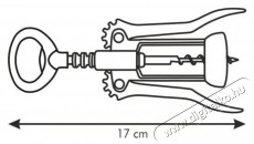 TESCOMA PRESTO Dugóhúzó, rozsdamentes acél Konyhai termékek - Konyhai eszköz - Konzerv / üveg / bor nyitó - 526431