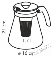 TESCOMA TEO 1,7 l 646,624.00 teáskanna Konyhai termékek - Vízforraló / teafőző - 526439