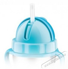 TESCOMA BAMBINI baba termosz szívószállal 300 ml kék Szépségápolás / Egészség - Baba mama termék - Cumisüveg / cumi / etetés kiegészítő - 528072