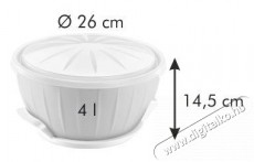 TESCOMA DELÍCIA Kelesztő tál melegítővel átmérő 26 cm Konyhai termékek - Konyhai eszköz - Egyéb konyhai eszköz - 528082