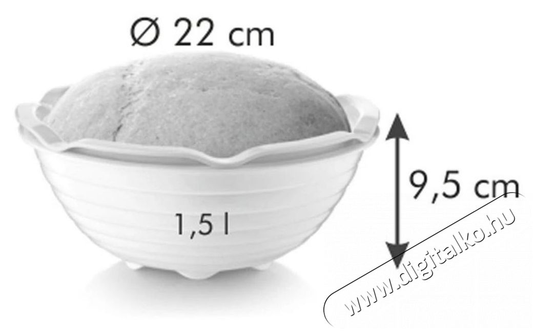 TESCOMA DELLA CASA keny&eacute;rkos&aacute;r t&aacute;llal otthoni keny&eacute;r k&eacute;sz&iacute;t&eacute;s&eacute;hez Konyhai term&eacute;kek - Ed&eacute;ny - Egy&eacute;b ed&eacute;ny - 528127