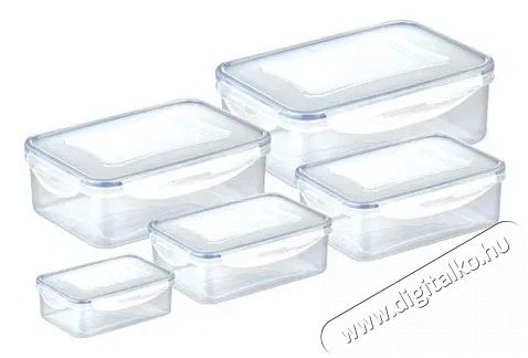 TESCOMA FRESHBOX 5 darabos szögletes Konyhai termékek - Edény - Ételtároló - 530163