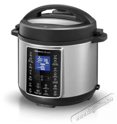 TESCOMA PRESIDENT 5,5 l Konyhai term&eacute;kek - Konyhai kisg&eacute;p (s&uuml;t&eacute;s / főz&eacute;s / hűt&eacute;s / &eacute;telk&eacute;sz&iacute;t&eacute;s) - L&eacute;gkever&eacute;ses főzőg&eacute;p / elektromos kukta / multifunkci&oacute;s s&uuml;tő - 530696