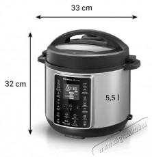 TESCOMA PRESIDENT 5,5 l Konyhai term&eacute;kek - Konyhai kisg&eacute;p (s&uuml;t&eacute;s / főz&eacute;s / hűt&eacute;s / &eacute;telk&eacute;sz&iacute;t&eacute;s) - L&eacute;gkever&eacute;ses főzőg&eacute;p / elektromos kukta / multifunkci&oacute;s s&uuml;tő - 530696