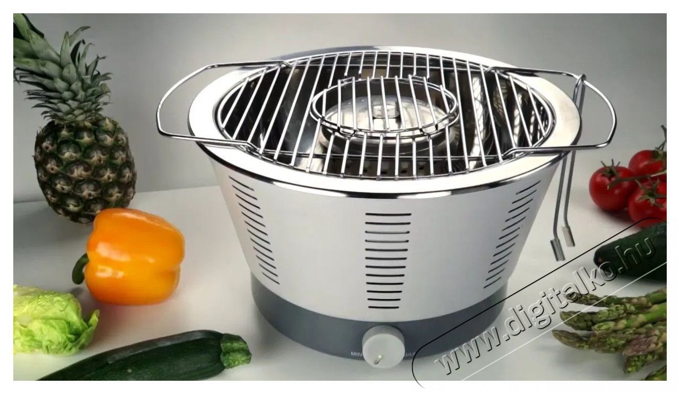 TESCOMA PARTY TIME Power grill Konyhai term&eacute;kek - S&uuml;tő-főzőlap, tűzhely (szabadon&aacute;ll&oacute;) - Mini s&uuml;tő / mini grill / mini konyha - 520970