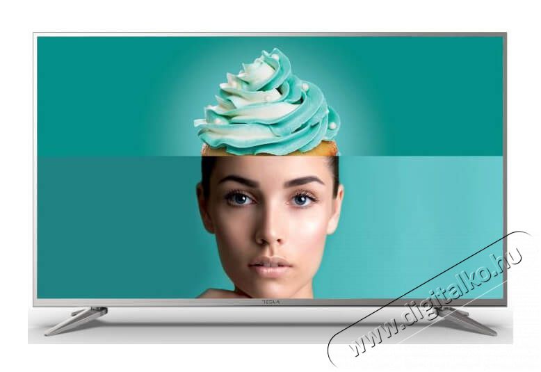 Tesla 55T607SUS Ultra HD Smart LED televízió  - ezüst Televíziók - LED televízió - UHD 4K felbontású - 360486