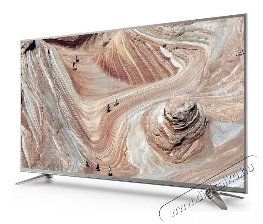 Tesla 43T607SUS Ultra HD Smart LED televízió - ezüst Televíziók - LED televízió - UHD 4K felbontású - 360484
