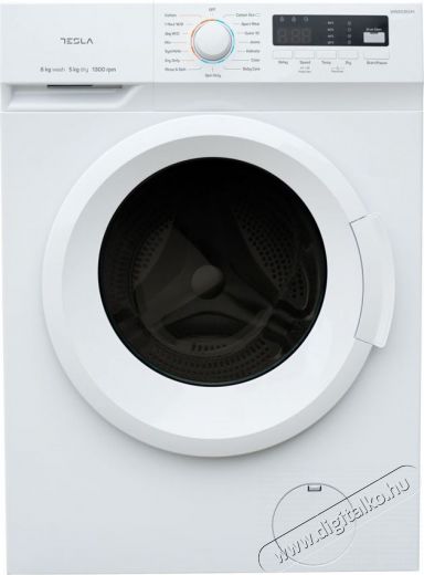 Tesla WW85360M Szabadonálló mosó-szárítógép - 8kg Háztartás / Otthon / Kültér - Mosógép / szárítógép - Mosó-szárítógép - 371725