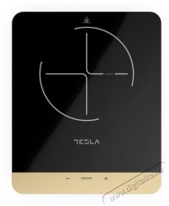 Tesla IC401B indukciós hordozható főzőlap 2 000W Konyhai termékek - Sütő-főzőlap, tűzhely (szabadonálló) - Indukciós főzőlap (szabadonálló) - 399750