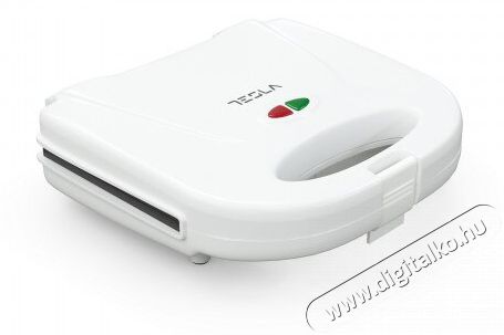 Tesla SM100W Szendvicssütő - Fehér Konyhai termékek - Konyhai kisgép (sütés / főzés / hűtés / ételkészítés) - Melegszendvics / gofri sütő - 399030