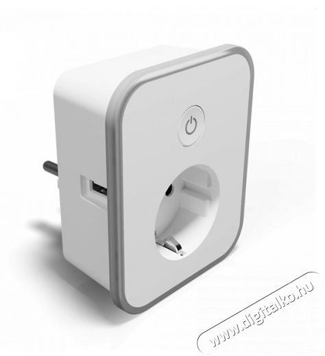 Tesla TSL-SPL-1-2USB 2 USB kimenettel okos konnektor Háztartás / Otthon / Kültér - Okos otthon - Okos konnektor - 405357