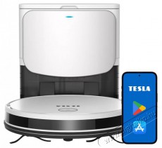Tesla RoboStar iQ400 Plus Robotporszívó fehér Háztartás / Otthon / Kültér - Porszívó / takarítógép - Robotporszívó - 501663