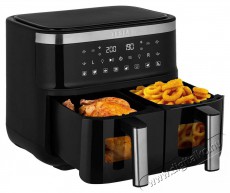 Tesla AirCook DualZone Q450 XXL Airfryer Konyhai termékek - Konyhai kisgép (sütés / főzés / hűtés / ételkészítés) - Olajsütő - 503868