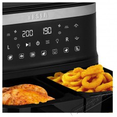 Tesla AirCook DualZone Q450 XXL Airfryer Konyhai termékek - Konyhai kisgép (sütés / főzés / hűtés / ételkészítés) - Olajsütő - 503868