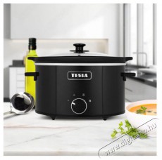 Tesla SlowCook S350 Lassúfőző Konyhai termékek - Konyhai kisgép (sütés / főzés / hűtés / ételkészítés) - Olajsütő - 505169