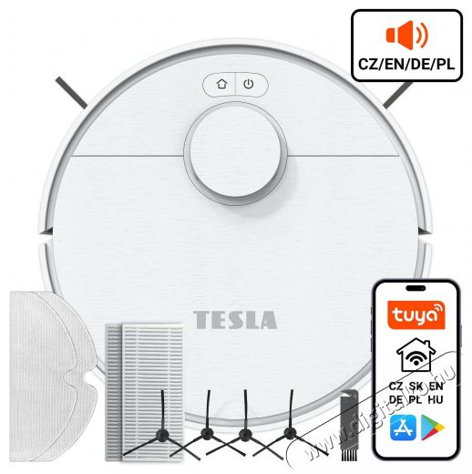 Tesla RoboStar iQ550 Háztartás / Otthon / Kültér - Porszívó / takarítógép - Robotporszívó - 511238