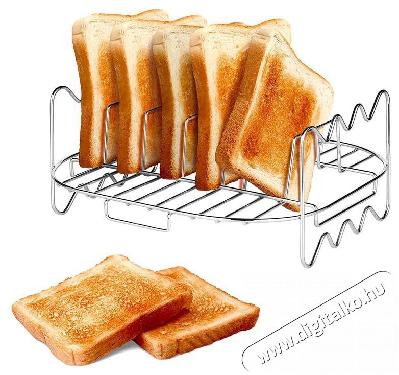 Tesla AirCook & Grill QG600 Konyhai term&eacute;kek - Konyhai kisg&eacute;p (s&uuml;t&eacute;s / főz&eacute;s / hűt&eacute;s / &eacute;telk&eacute;sz&iacute;t&eacute;s) - L&eacute;gkever&eacute;ses főzőg&eacute;p / elektromos kukta / multifunkci&oacute;s s&uuml;tő - 520981