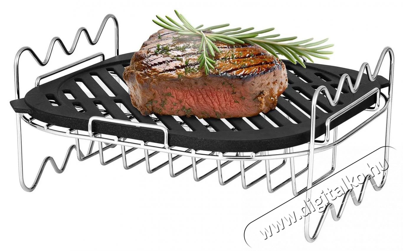 Tesla AirCook & Grill QG600 Konyhai term&eacute;kek - Konyhai kisg&eacute;p (s&uuml;t&eacute;s / főz&eacute;s / hűt&eacute;s / &eacute;telk&eacute;sz&iacute;t&eacute;s) - L&eacute;gkever&eacute;ses főzőg&eacute;p / elektromos kukta / multifunkci&oacute;s s&uuml;tő - 520981