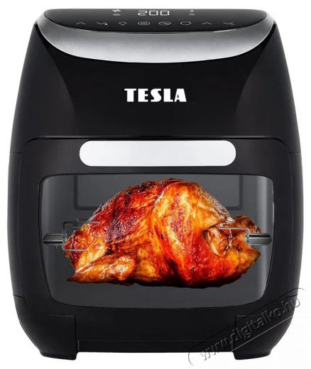 Tesla AirCook & Grill QG600 Konyhai term&eacute;kek - Konyhai kisg&eacute;p (s&uuml;t&eacute;s / főz&eacute;s / hűt&eacute;s / &eacute;telk&eacute;sz&iacute;t&eacute;s) - L&eacute;gkever&eacute;ses főzőg&eacute;p / elektromos kukta / multifunkci&oacute;s s&uuml;tő - 520981