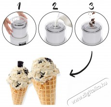 Tesla Gelato ICY505 Konyhai termékek - Konyhai kisgép (sütés / főzés / hűtés / ételkészítés) - Fagylaltkészítő gép - 520983