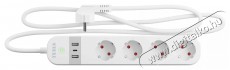 Tesla Smart Power Strip PS300 H&aacute;ztart&aacute;s / Otthon / K&uuml;lt&eacute;r - Vil&aacute;g&iacute;t&aacute;s / elektromoss&aacute;g - H&aacute;l&oacute;zati eloszt&oacute; / hosszabb&iacute;t&oacute; / adapter - 520978