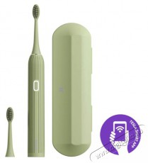 Tesla Smart Toothbrush Sonic TB200 Deluxe Green Elektromos fogkefe Szépségápolás / Egészség - Száj / fog ápolás - Elektromos fogkefe - 526449