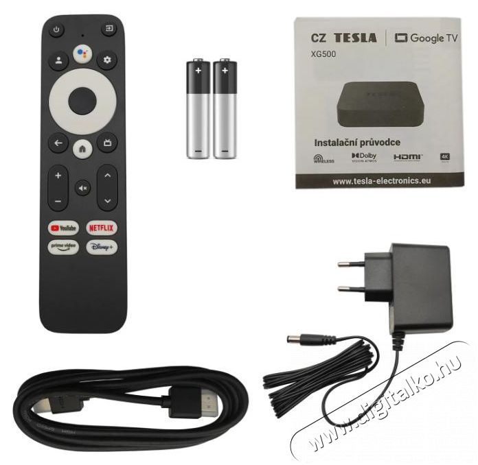 Tesla MediaBox XG500 M&eacute;dialej&aacute;tsz&oacute; Google TV-vel Audio-Video / Hifi / Multim&eacute;dia - CD / DVD / Blu-Ray / Multim&eacute;dia k&eacute;sz&uuml;l&eacute;k - Multim&eacute;dia lej&aacute;tsz&oacute; - 526446