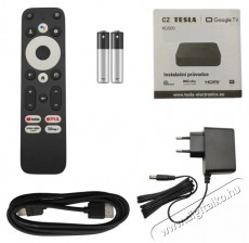 Tesla MediaBox XG500 M&eacute;dialej&aacute;tsz&oacute; Google TV-vel Audio-Video / Hifi / Multim&eacute;dia - CD / DVD / Blu-Ray / Multim&eacute;dia k&eacute;sz&uuml;l&eacute;k - Multim&eacute;dia lej&aacute;tsz&oacute; - 526446