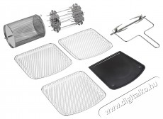 Tesla AirCook & Grill QG800 WiFi Konyhai term&eacute;kek - Konyhai kisg&eacute;p (s&uuml;t&eacute;s / főz&eacute;s / hűt&eacute;s / &eacute;telk&eacute;sz&iacute;t&eacute;s) - L&eacute;gkever&eacute;ses főzőg&eacute;p / elektromos kukta / multifunkci&oacute;s s&uuml;tő - 530175