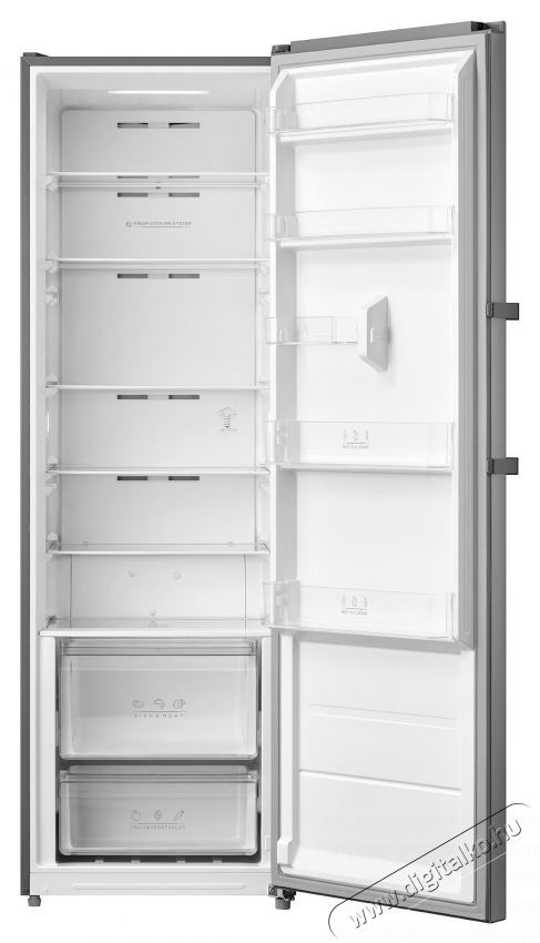 Tesla RS3600FMX Hűtőszekr&eacute;ny, 362 l, E energiaoszt&aacute;ly, Total No Frost, LED kijelző, elektronikus vez&eacute;rl&eacute;s, ford&iacute;that&oacute; ajt&oacute;, M 185 cm, Inox Konyhai term&eacute;kek - Hűtő, fagyaszt&oacute; (szabadon&aacute;ll&oacute;) - Alulfagyaszt&oacute;s kombin&aacute;lt hűtő - 535798