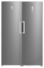 Tesla RS3600FMX Hűtőszekr&eacute;ny, 362 l, E energiaoszt&aacute;ly, Total No Frost, LED kijelző, elektronikus vez&eacute;rl&eacute;s, ford&iacute;that&oacute; ajt&oacute;, M 185 cm, Inox Konyhai term&eacute;kek - Hűtő, fagyaszt&oacute; (szabadon&aacute;ll&oacute;) - Alulfagyaszt&oacute;s kombin&aacute;lt hűtő - 535798